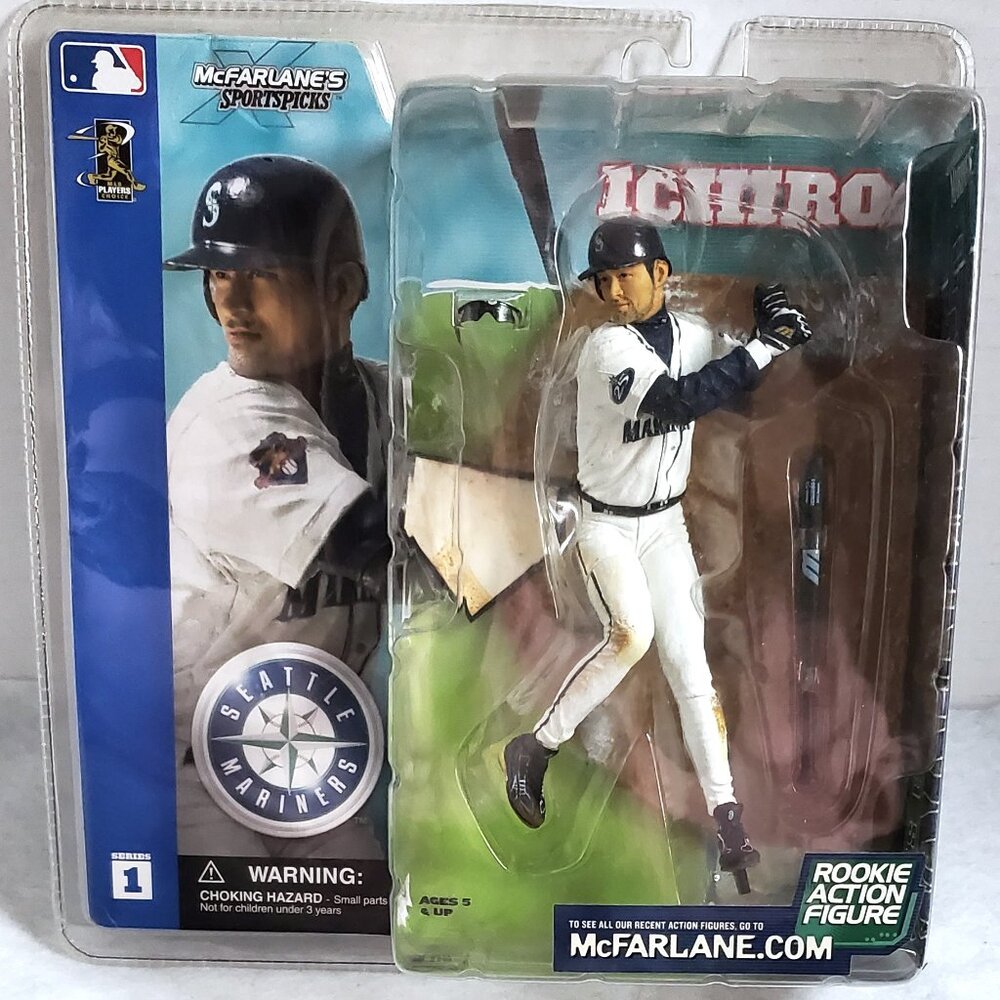 2002 McFarlane Figure - Ichiro, Seattle Mariners UNOPENED